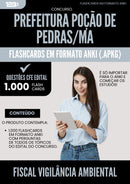 Flashcards para Concurso Fiscal Vigilancia Ambiental Prefeitura da Prefeitura Pocao Pedras 2024 - 1.000 Flashcards de Acordo com Edital