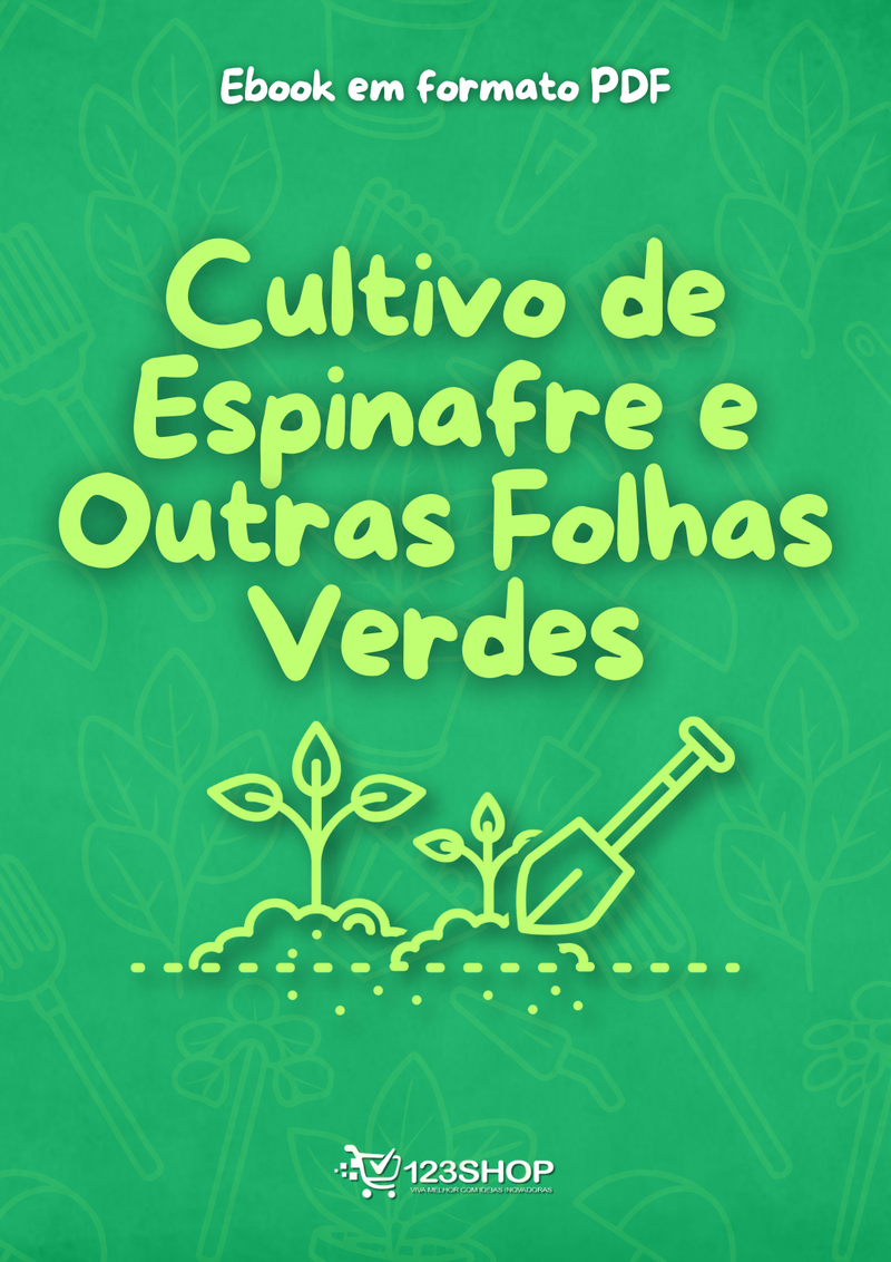 Ebook Cultivo De Espinafre E Outras Folhas Verdes | loja123shop