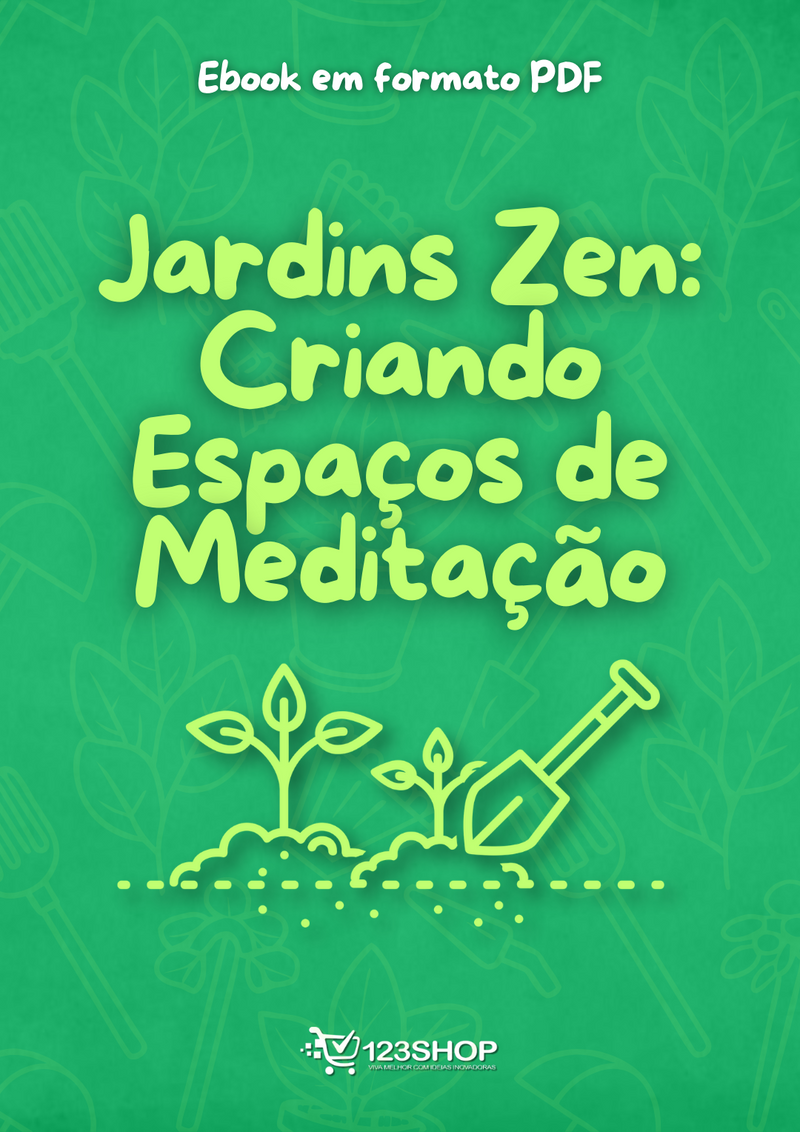 Ebook Jardins Zen: Criando Espaços De Meditação | loja123shop