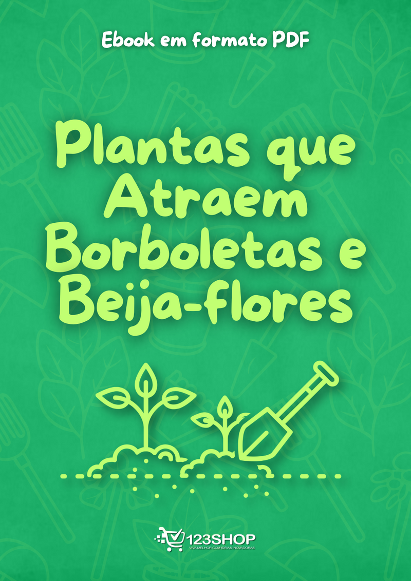 Ebook Plantas Que Atraem Borboletas E Beija-Flores | loja123shop