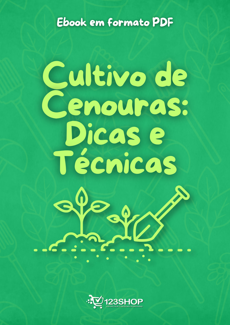 Ebook Cultivo De Cenouras: Dicas E Técnicas | loja123shop