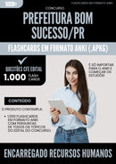 Flashcards para Concurso Encarregado Recursos Humanos da Prefeitura Bom Sucesso Pr 2024 - 1.000 Flashcards de Acordo com Edital