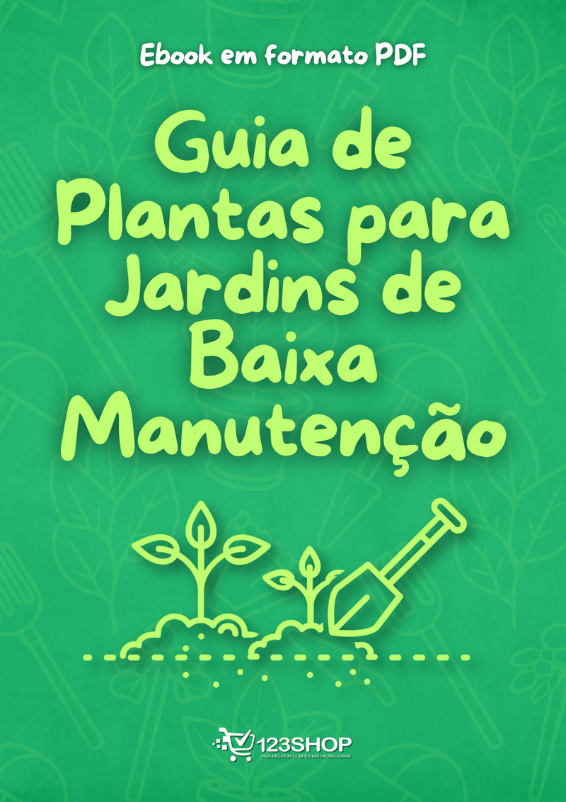 Ebook Guia De Plantas Para Jardins De Baixa Manutenção | loja123shop