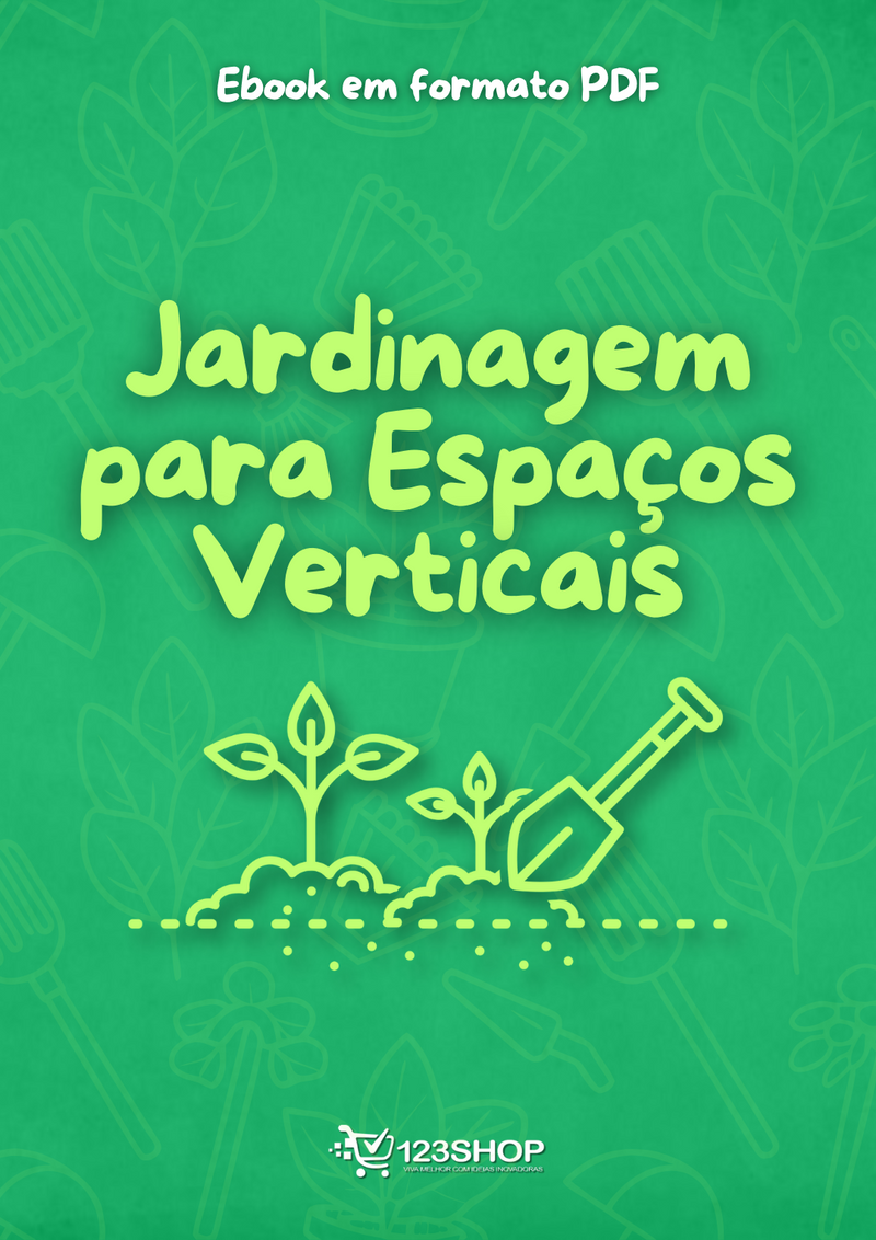 Ebook Jardinagem Para Espaços Verticais | loja123shop