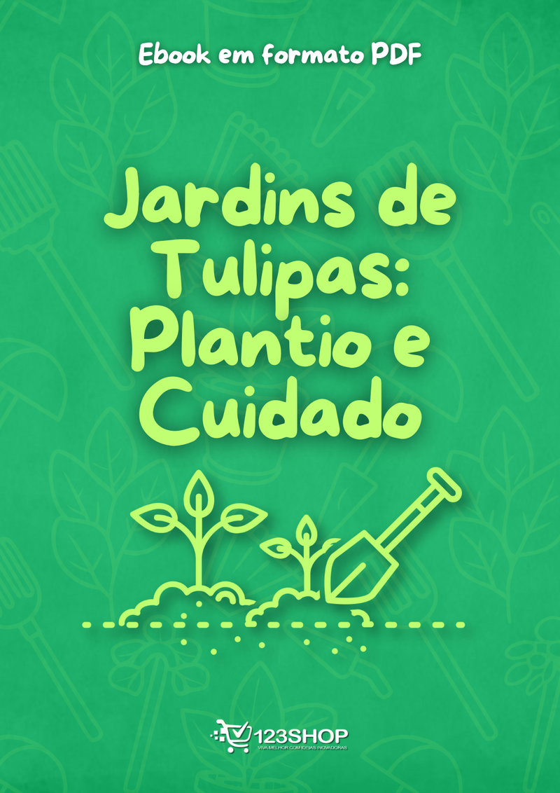 Ebook Jardins De Tulipas: Plantio E Cuidado | loja123shop