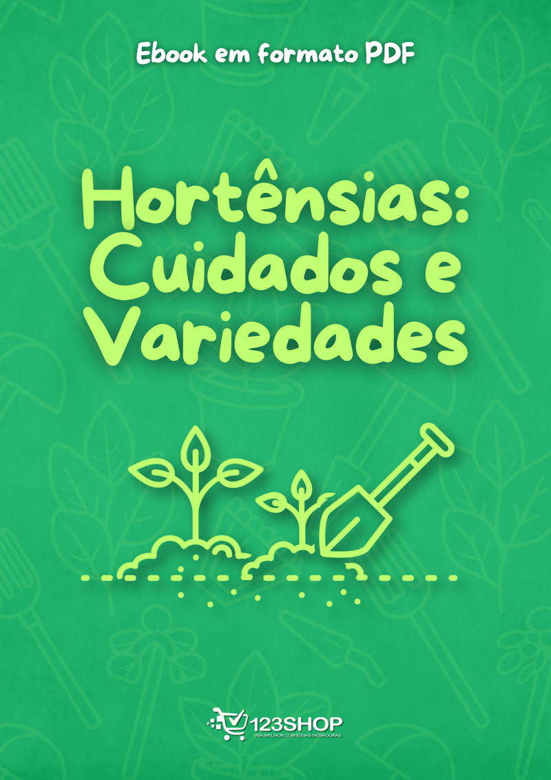 Ebook Hortênsias: Cuidados E Variedades | loja123shop