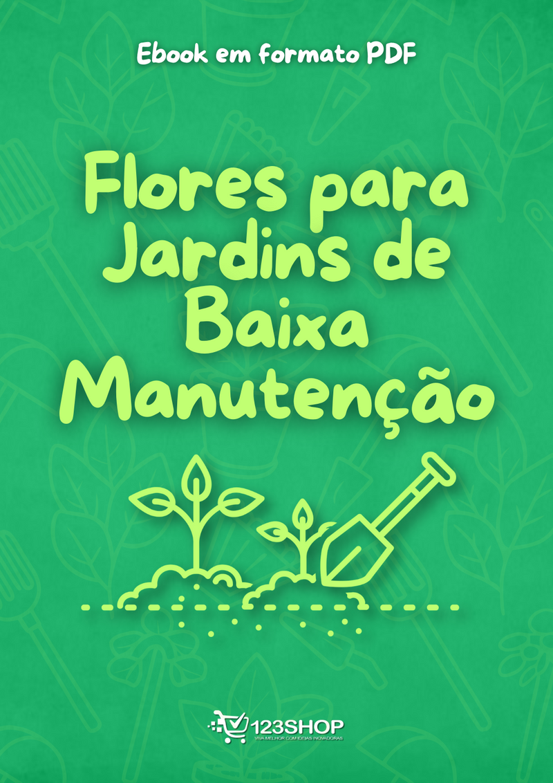 Ebook Flores Para Jardins De Baixa Manutenção | loja123shop