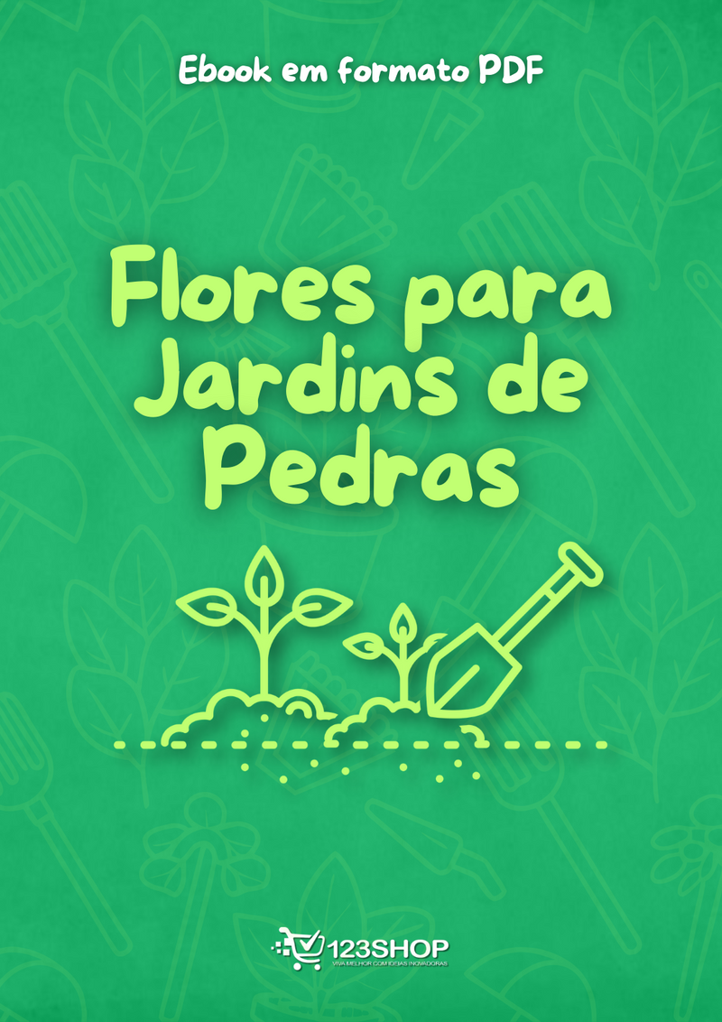 Ebook Flores Para Jardins De Pedras | loja123shop