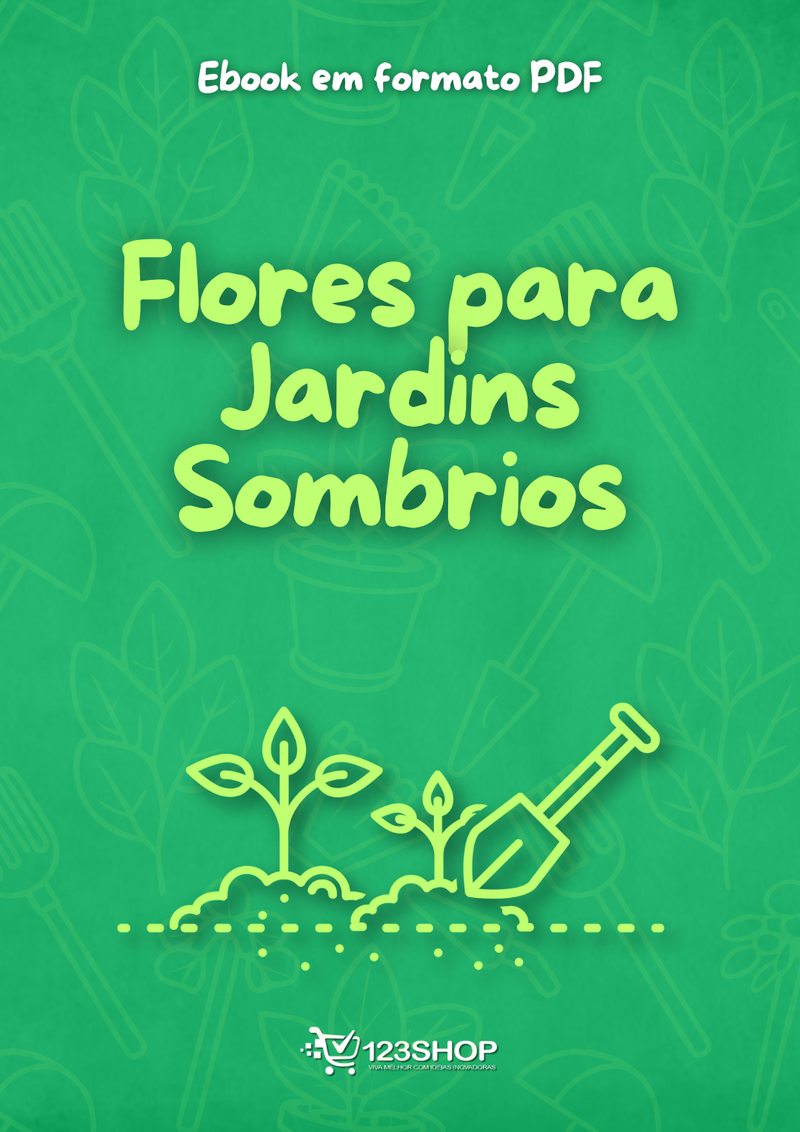 Ebook Flores Para Jardins Sombrios | loja123shop