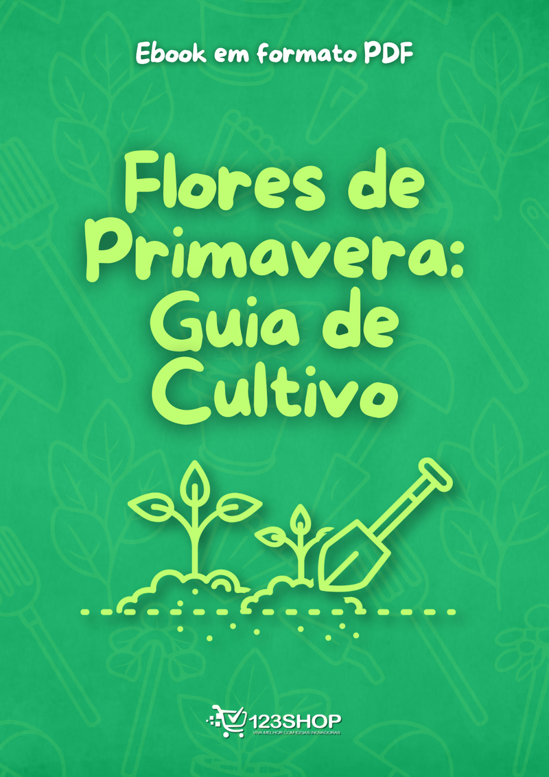 Ebook Flores De Primavera: Guia De Cultivo | loja123shop