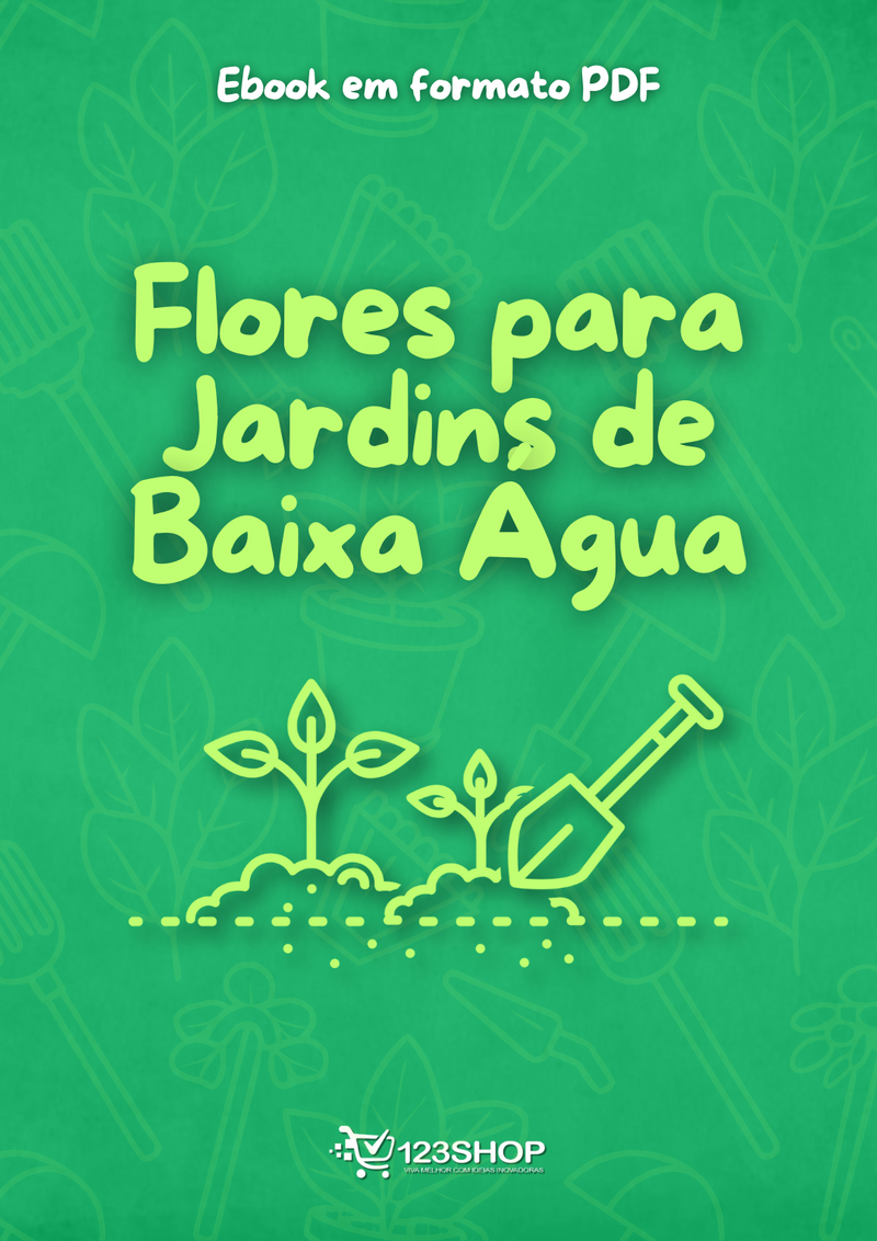 Ebook Flores Para Jardins De Baixa Água | loja123shop