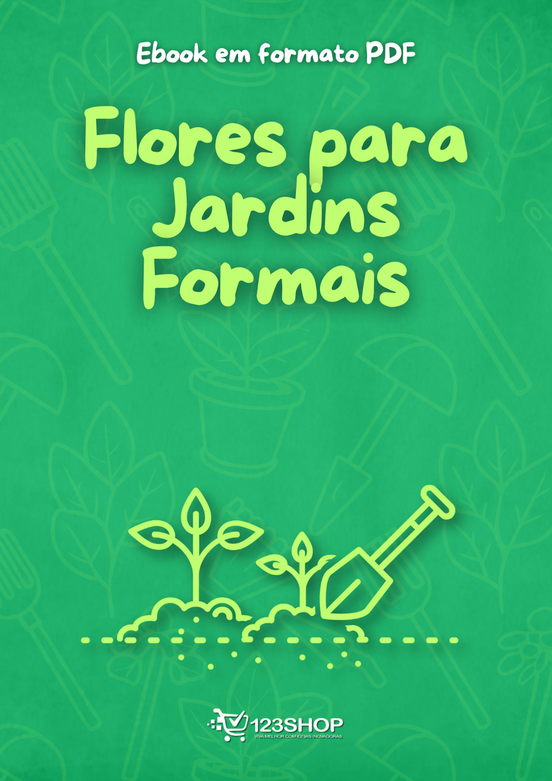 Ebook Flores Para Jardins Formais | loja123shop