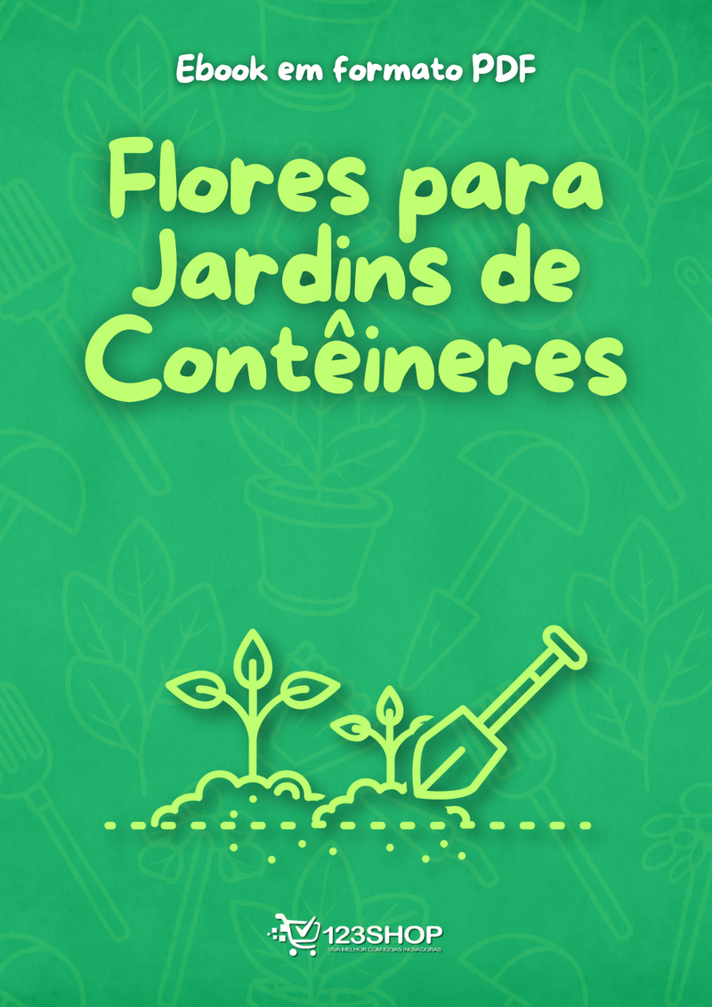 Ebook Flores Para Jardins De Contêineres | loja123shop