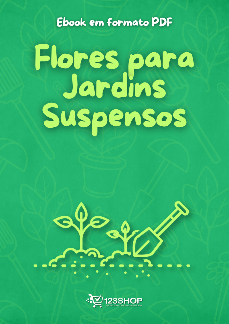 Ebook Flores Para Jardins Suspensos | loja123shop