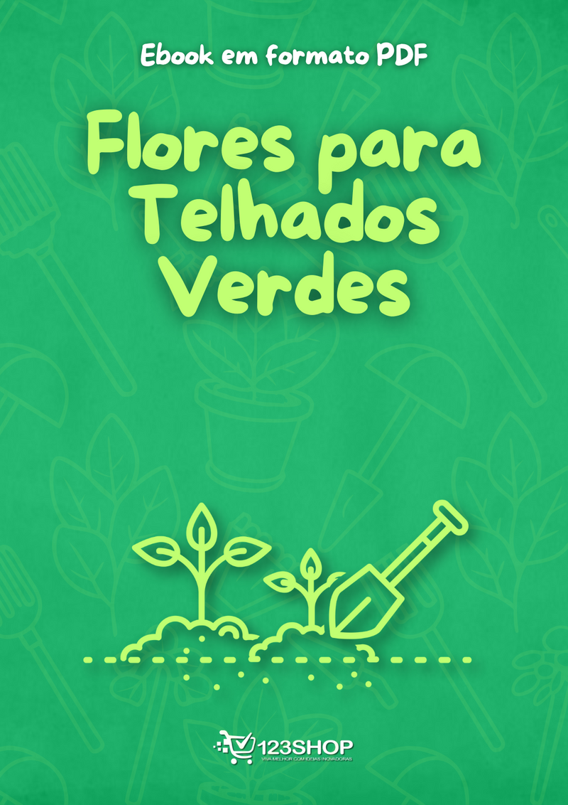 Ebook Flores Para Telhados Verdes | loja123shop