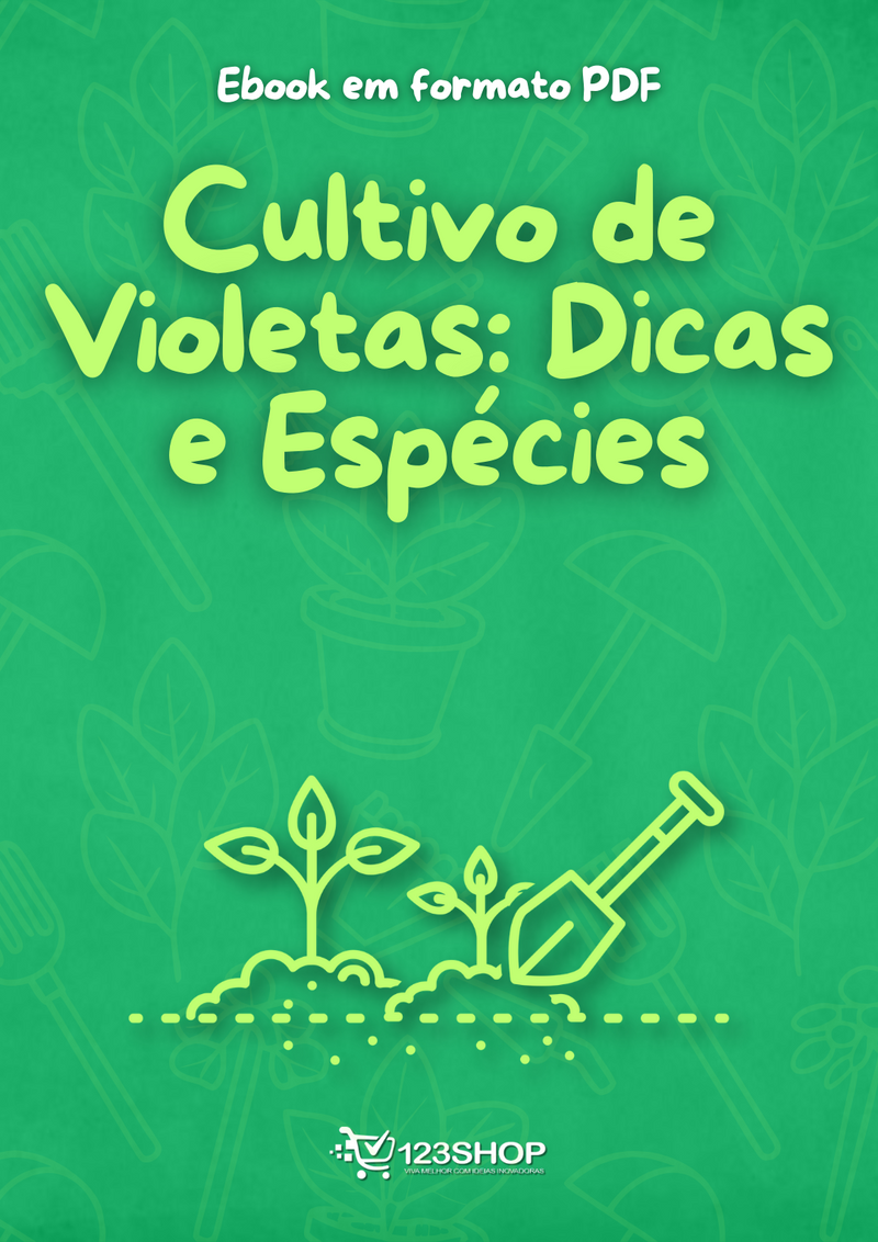 Ebook Cultivo De Violetas: Dicas E Espécies | loja123shop