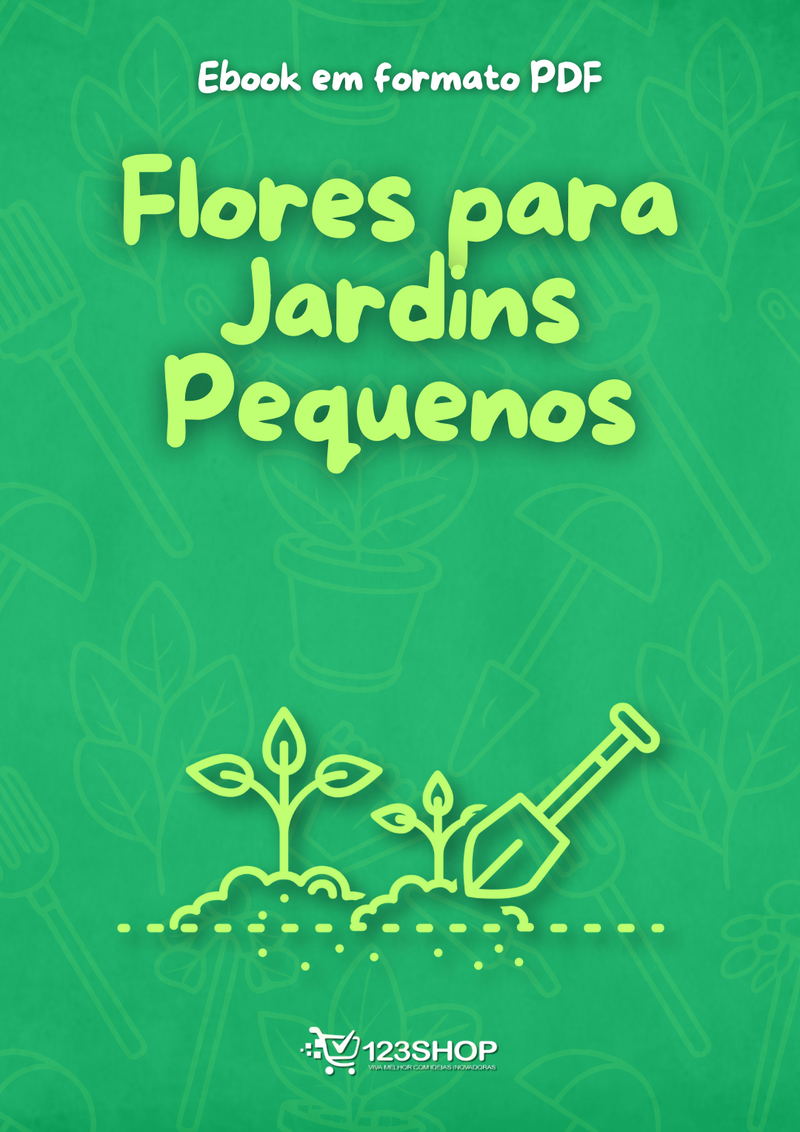 Ebook Flores Para Jardins Pequenos | loja123shop