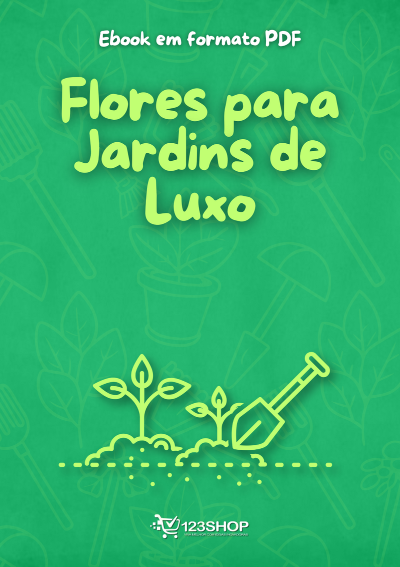 Ebook Flores Para Jardins De Luxo | loja123shop