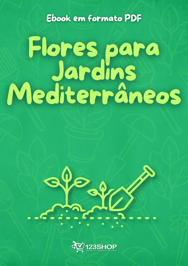 Ebook Flores Para Jardins Mediterrâneos | loja123shop