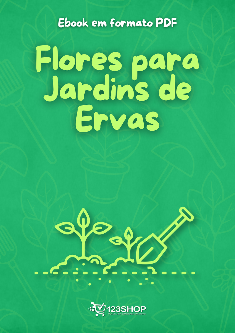 Ebook Flores Para Jardins De Ervas | loja123shop