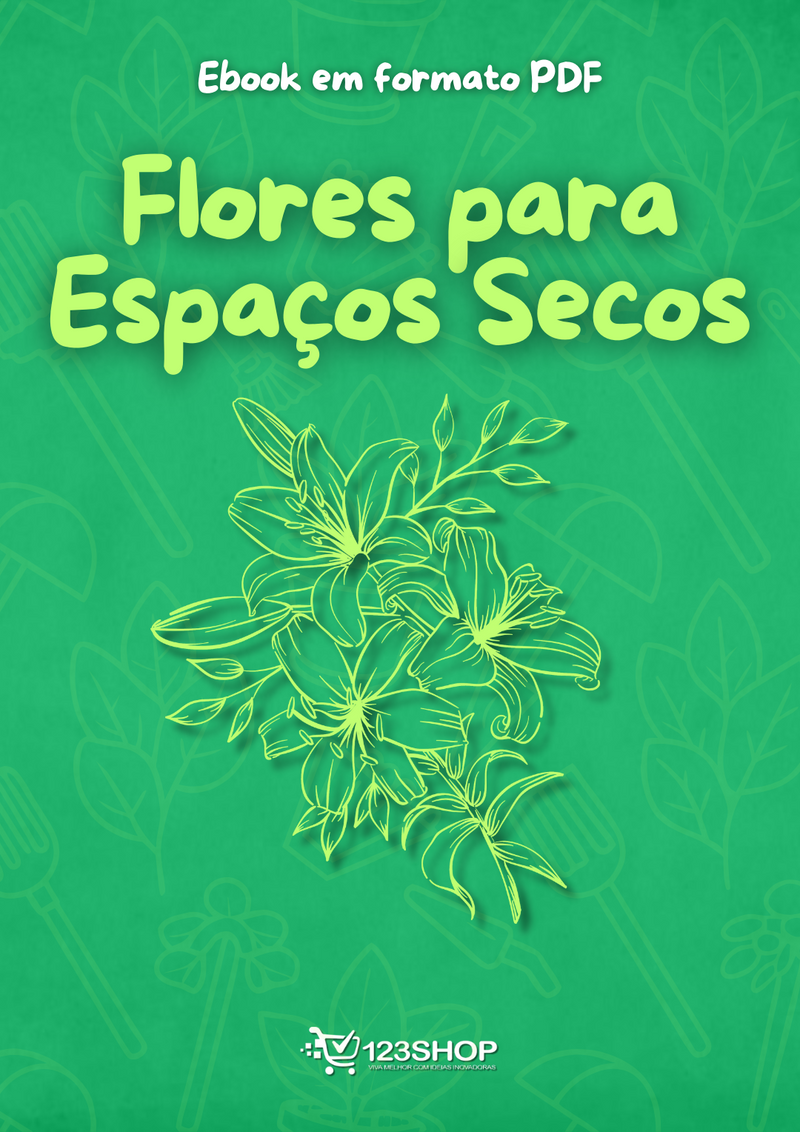 Ebook Flores Para Espaços Secos | loja123shop