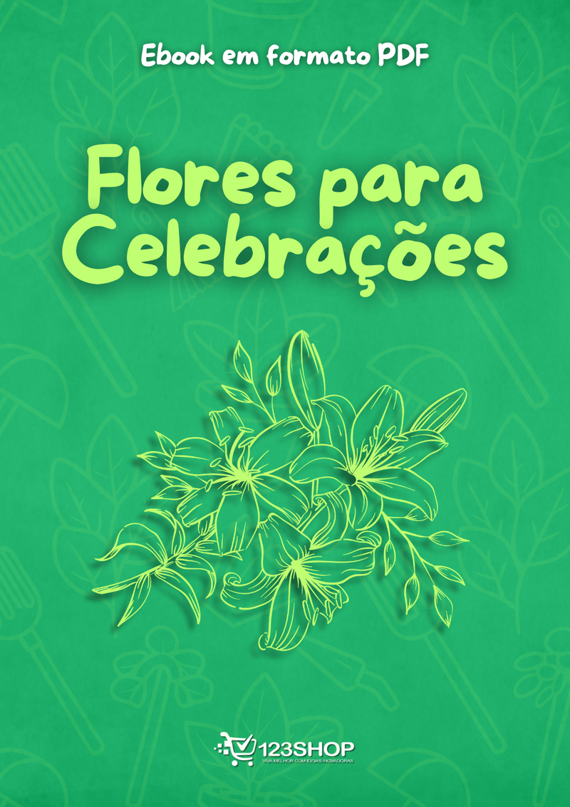 Ebook Flores Para Celebrações | loja123shop