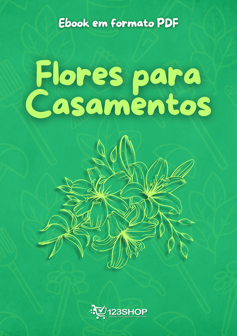 Ebook Flores Para Casamentos | loja123shop