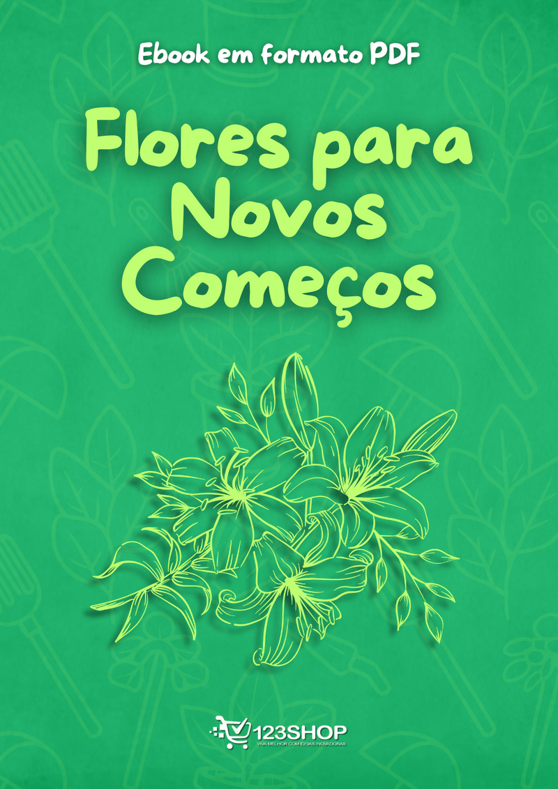 Ebook Flores Para Novos Começos | loja123shop