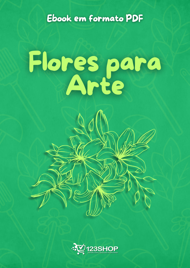 Ebook Flores Para Arte | loja123shop