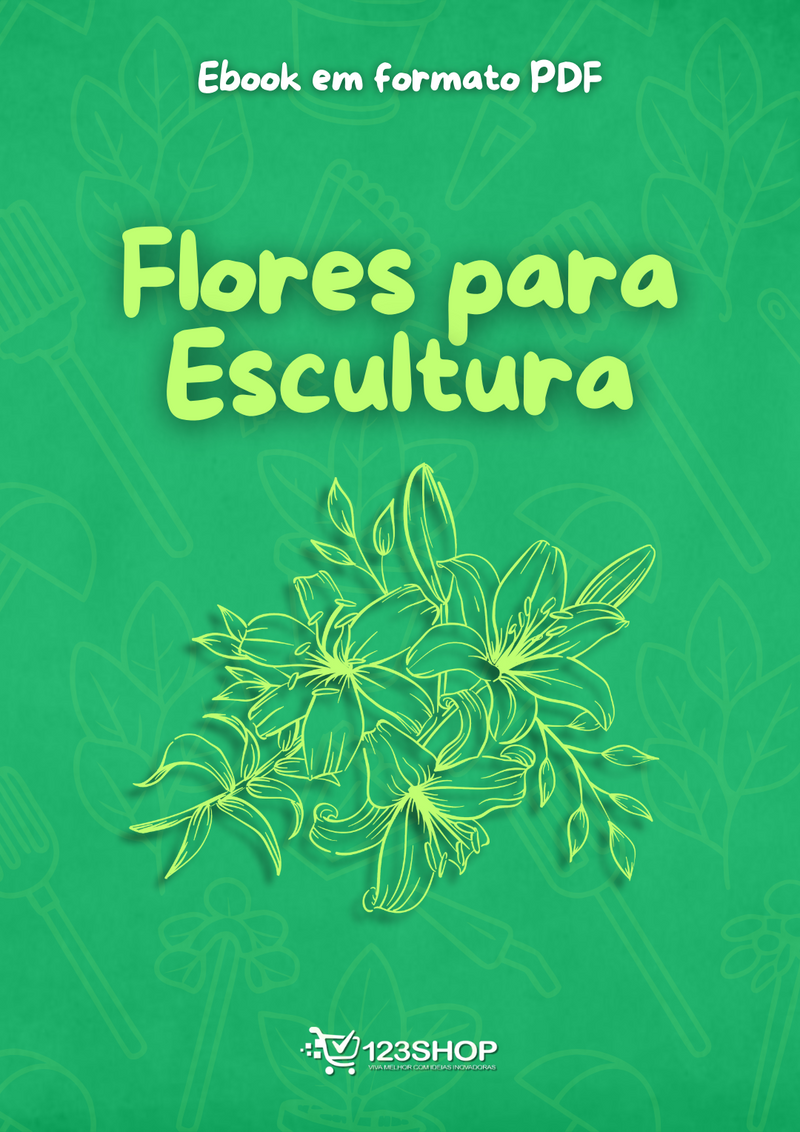 Ebook Flores Para Escultura | loja123shop