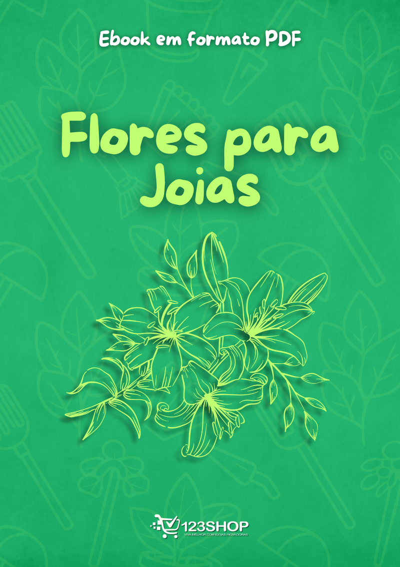 Ebook Flores Para Joias | loja123shop