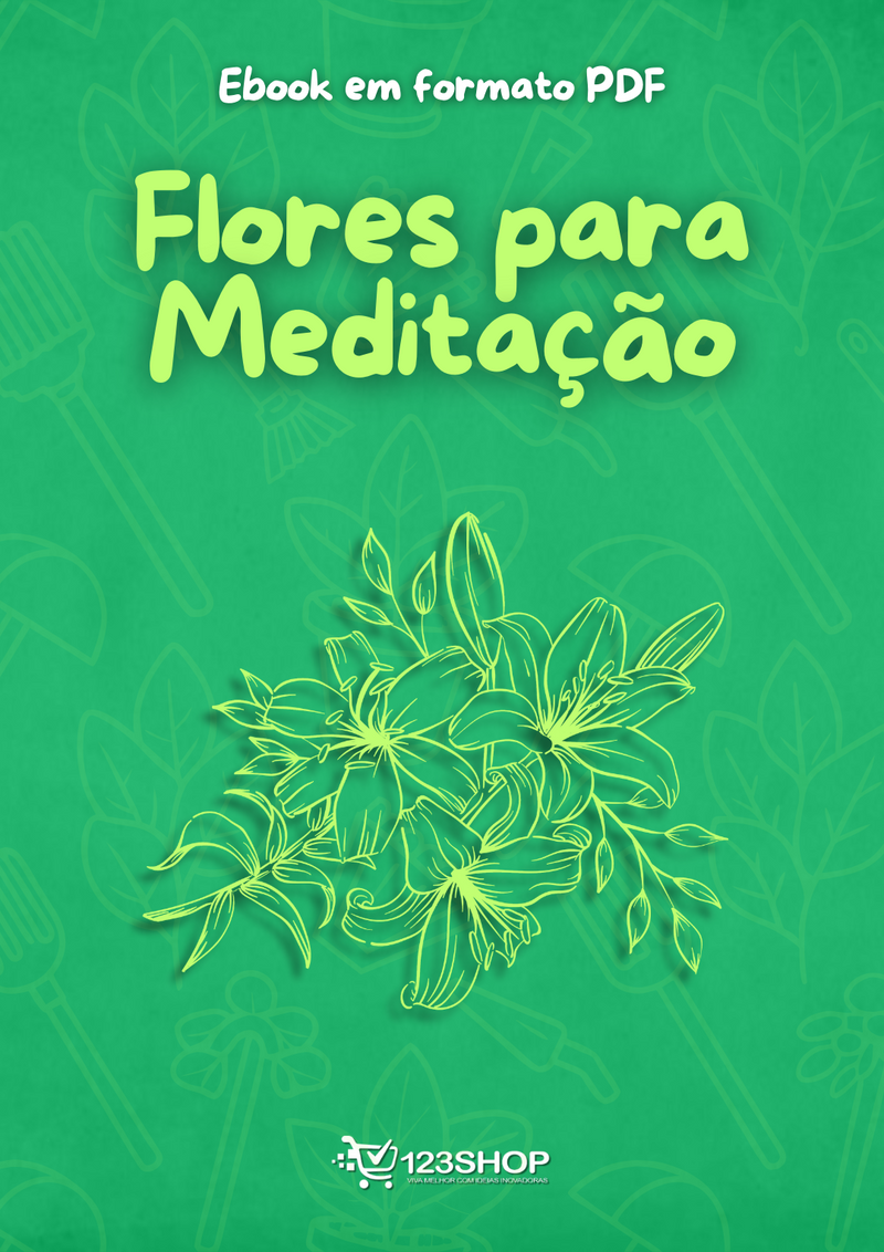 Ebook Flores Para Meditação | loja123shop