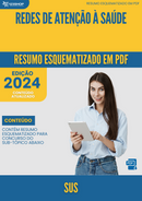 Resumo Esquematizado de Sus Sobre Redes De Atenção À Saúde para Concursos | loja123shop