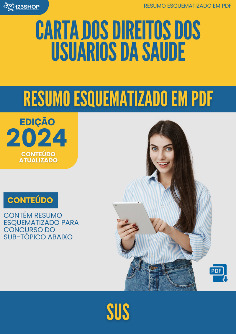 Resumo Esquematizado de Sus Sobre Carta Dos Direitos Dos Usuários Da Saúde para Concursos | loja123shop