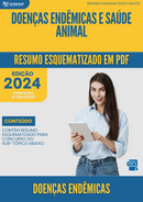 Resumo Esquematizado de Doenças Endêmicas Sobre Doenças Endêmicas E Saúde Animal para Concursos | loja123shop