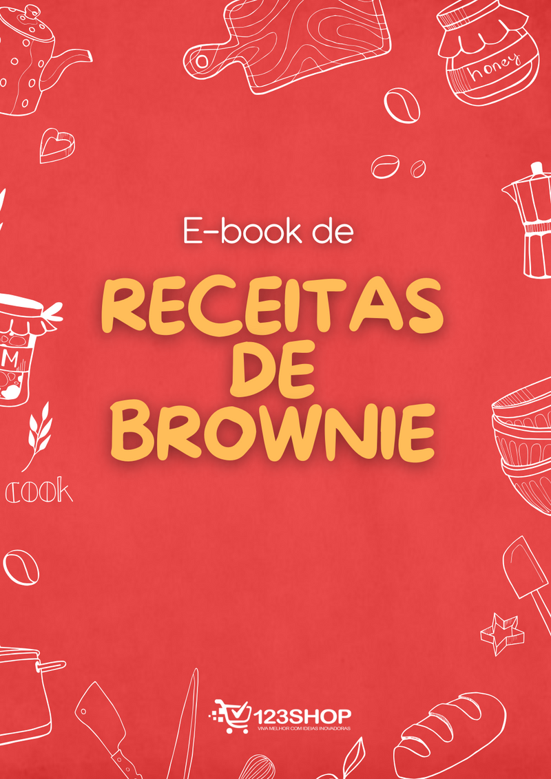 Ebook de Receitas De Brownie | loja123shop