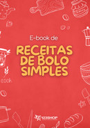 Ebook de Receitas De Bolo Simples | loja123shop