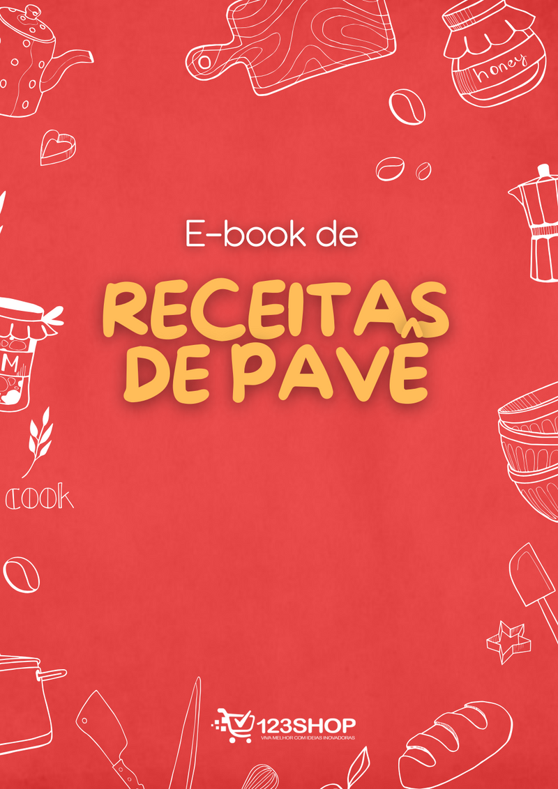 Ebook de Receitas De Pavê | loja123shop