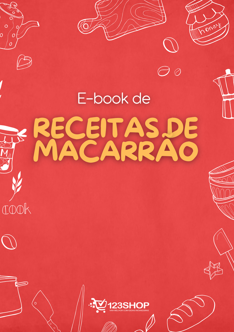 Ebook de Receitas De Macarrão | loja123shop