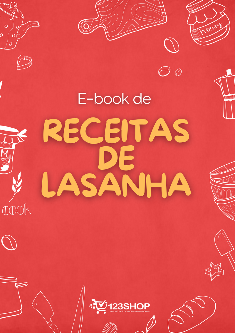 Ebook de Receitas De Lasanha | loja123shop