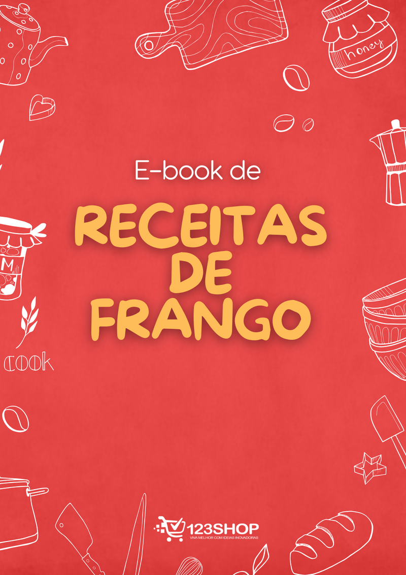 Ebook de Receitas De Frango | loja123shop