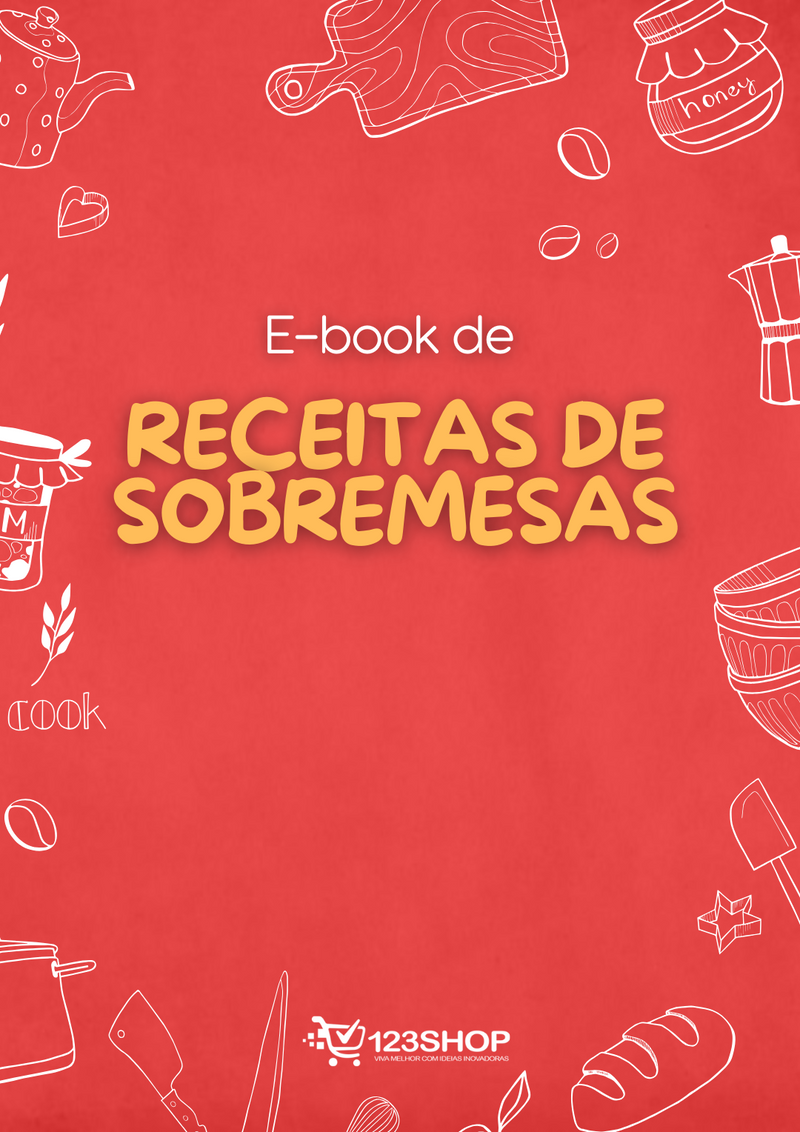 Ebook de Receitas De Sobremesas | loja123shop