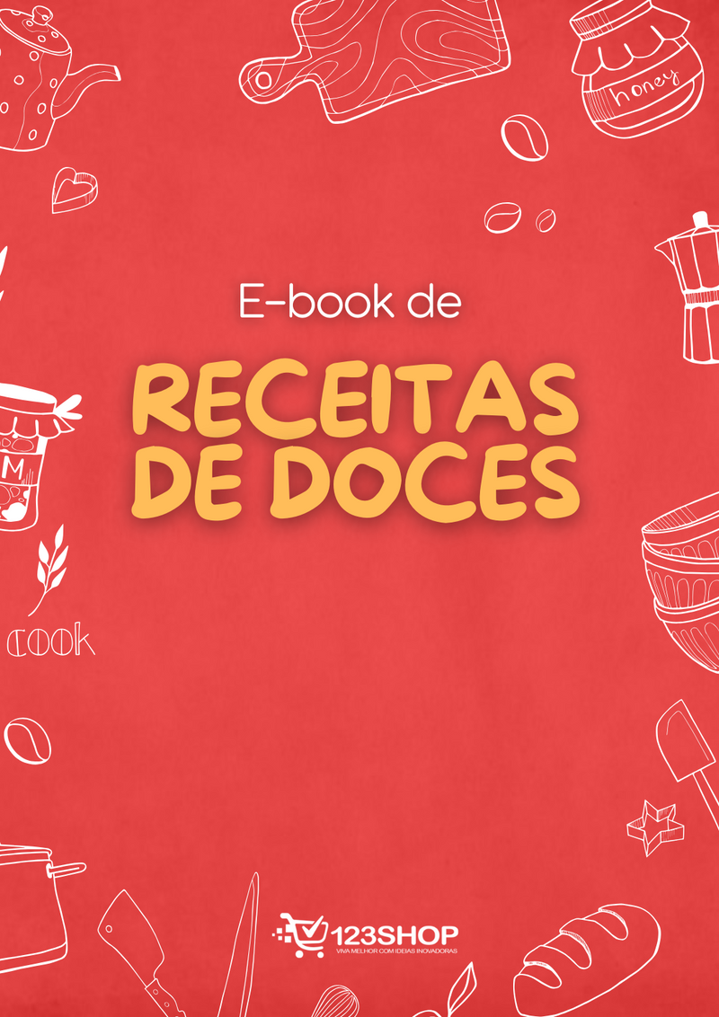 Ebook de Receitas De Doces | loja123shop