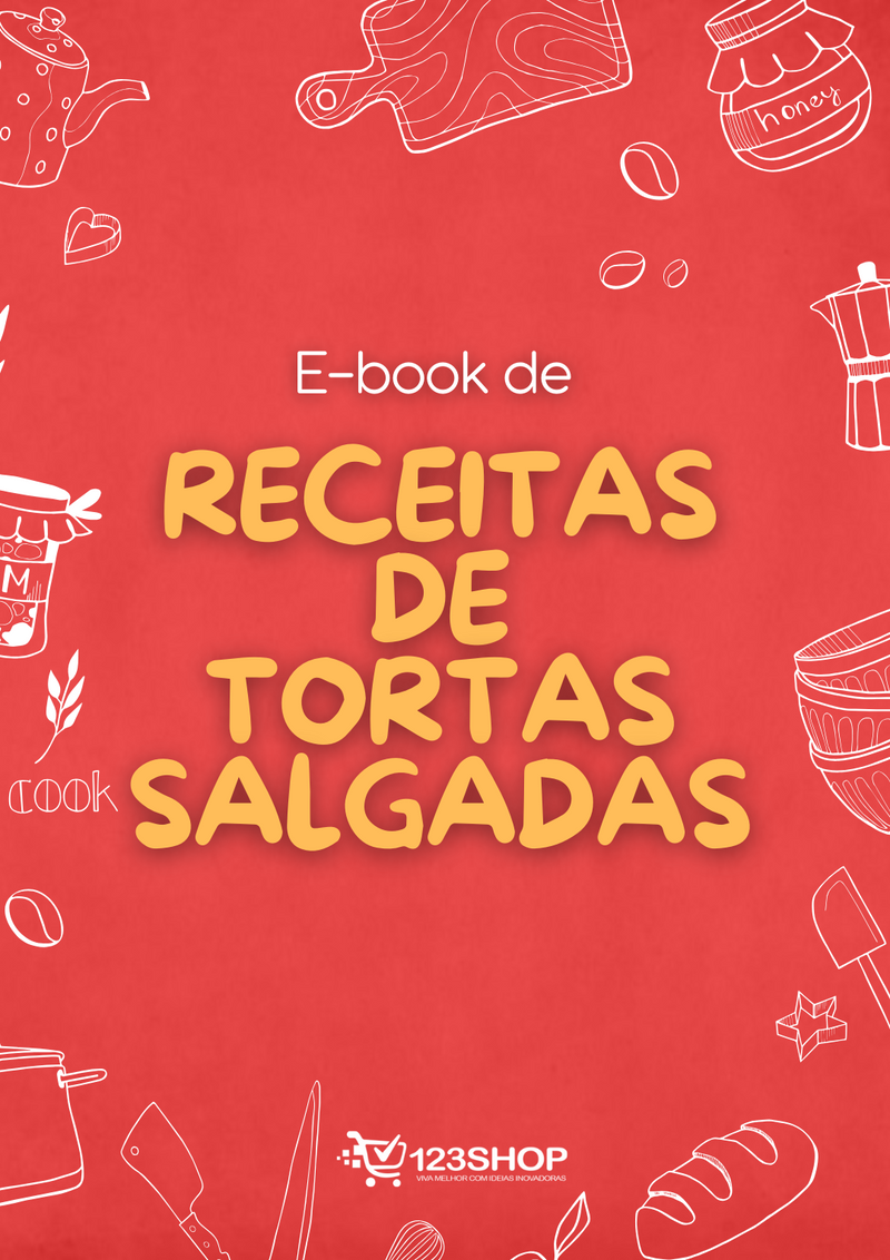 Ebook de Receitas De Tortas Salgadas | loja123shop