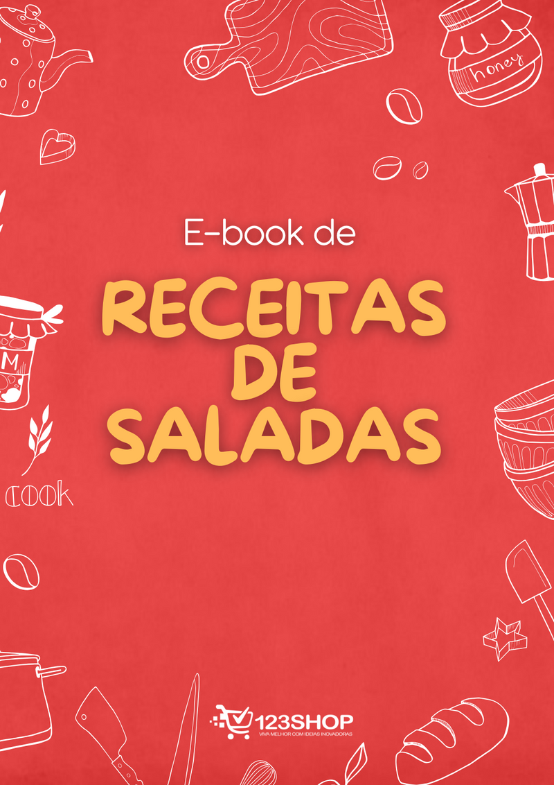 Ebook de Receitas De Saladas | loja123shop