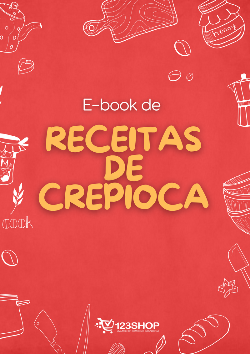 Ebook de Receitas De Crepioca | loja123shop