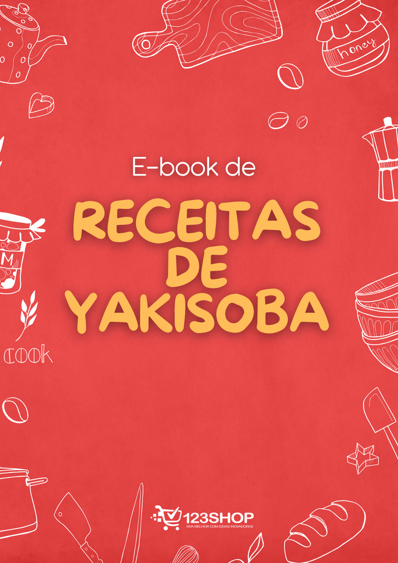 Ebook de Receitas De Yakisoba | loja123shop