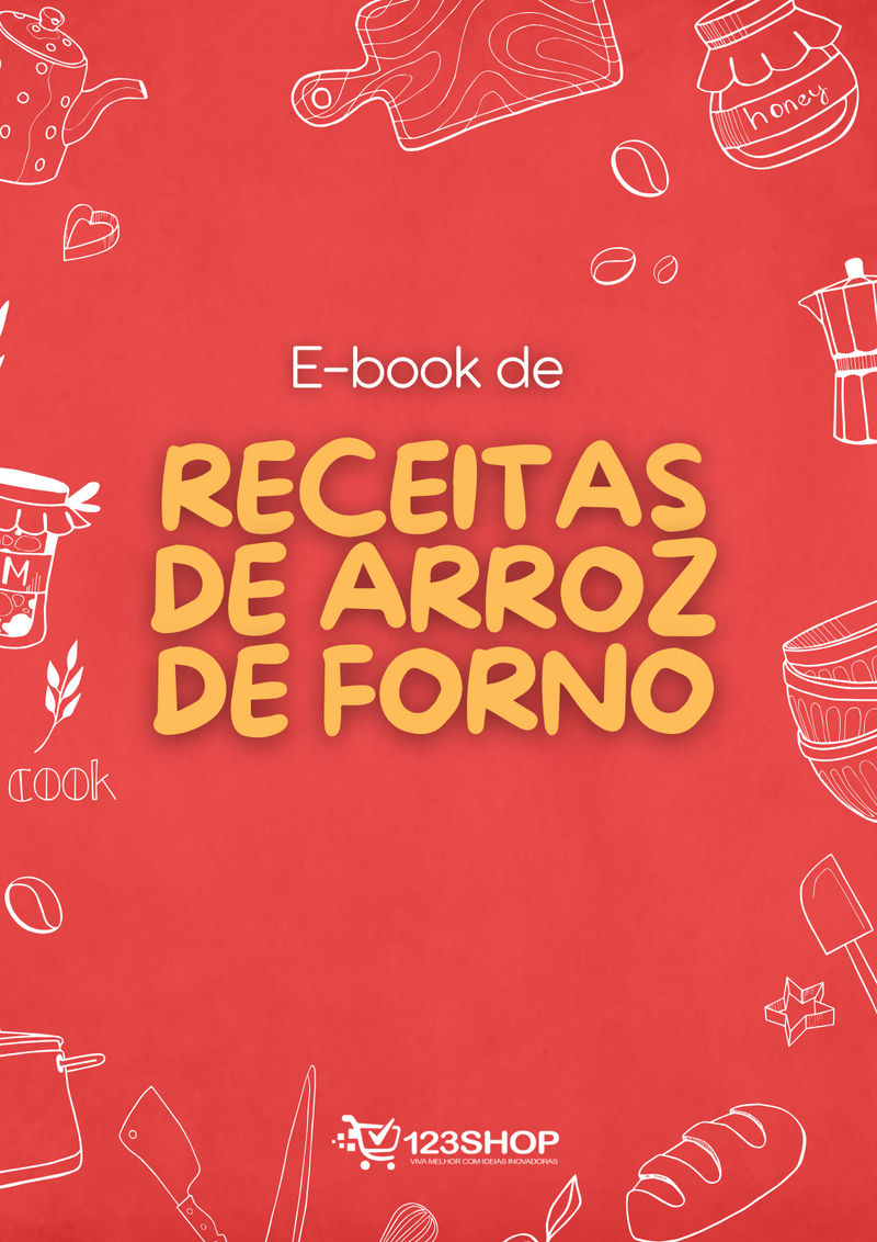 Ebook de Receitas De Arroz De Forno | loja123shop