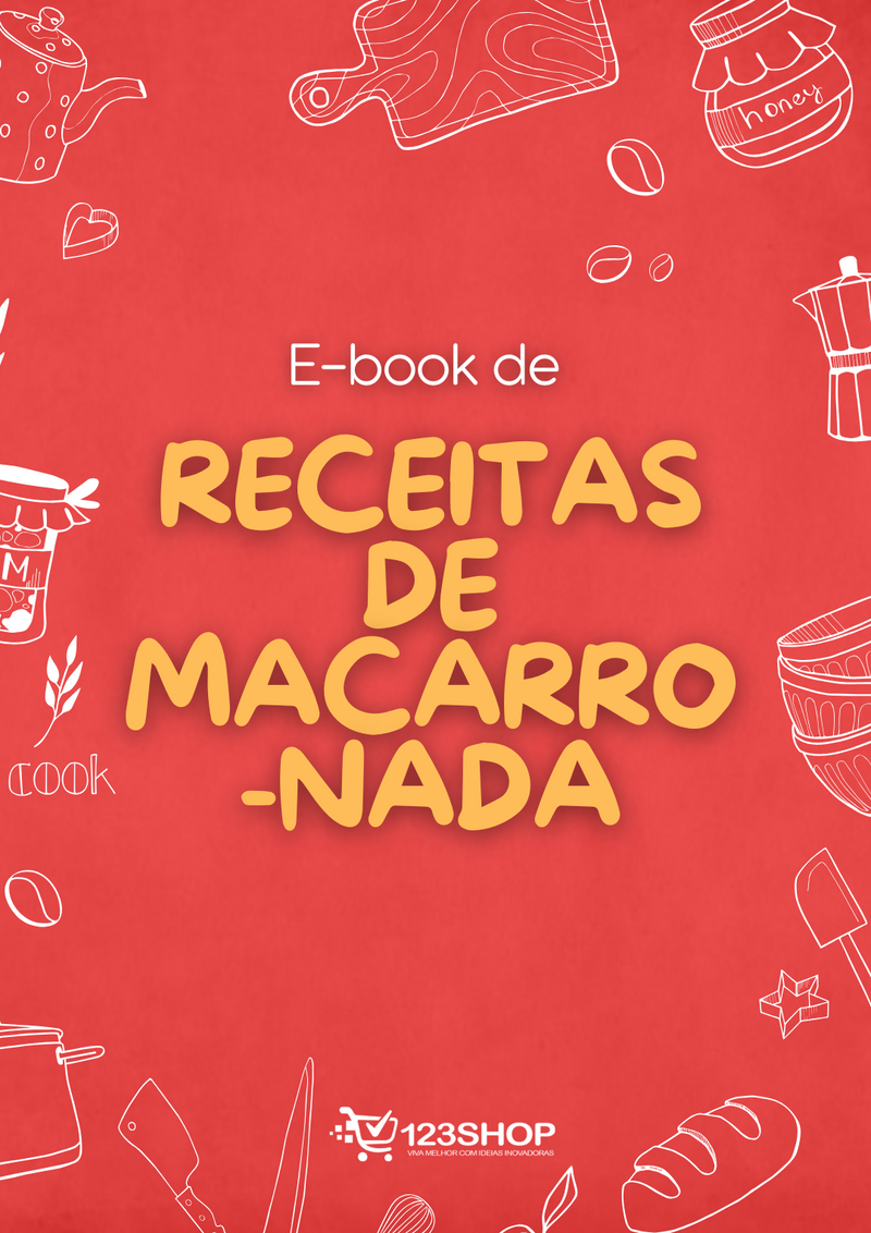 Ebook de Receitas De Macarronada | loja123shop