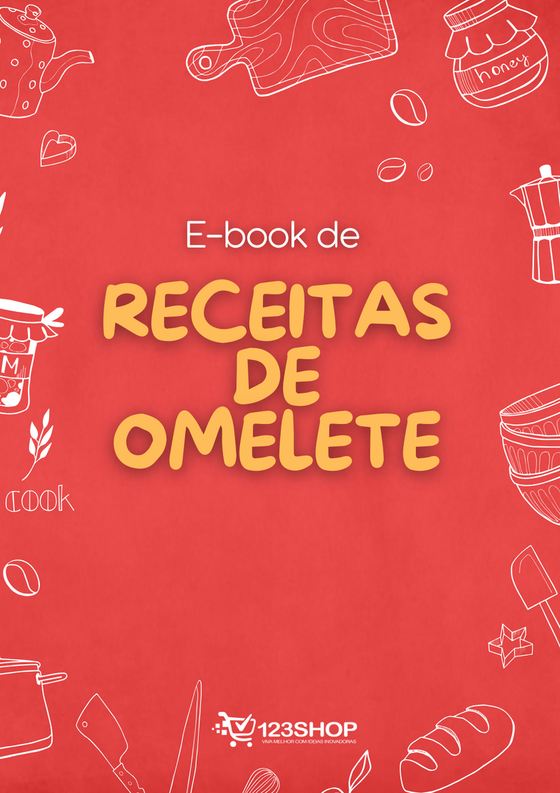 Ebook de Receitas De Omelete | loja123shop